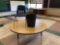 Activity table, chair and trashcan