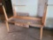 Pair of wood tables