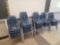 24 Plastic stack chairs