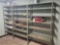11ft section of shelving, 7ft tall, buyer responsible for disassembly