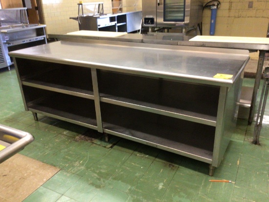 Stainless Steel Prep Table w/ Shelves