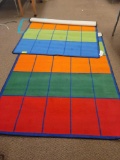 Two activity rugs