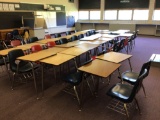 27 Assorted student desks