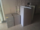 2 four drawer and 4 two drawer file cabinets