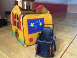 Pop Up Playhouse and Mobility Chair