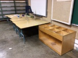 6 Student Tables, Chair and Organizer
