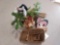 Assortment of House Decor & Basket