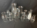 Assorted Glass Chimneys