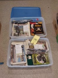 2 Containers of Steelers Papers & Books