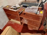 2 Shelves and Various Tools/Electronics