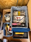 miscellaneous hand tools, air nailer, Dremel kit