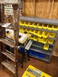 drawer organizers, step ladder, foldable work bench