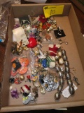 1 Box of assorted costume jewelry