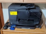 HP Office Jet Pro Printer, 2 Camcorders, & 2 VCR/DVD Players