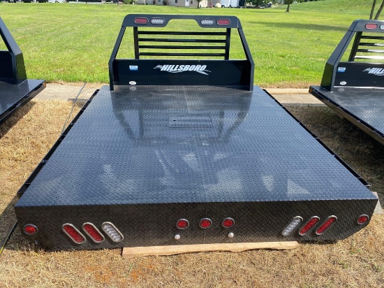 New Hillsboro SLT 8x9.33 steel flatbed