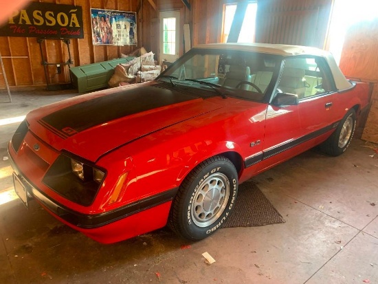 1986 Mustang GT Super Charger Convertible