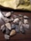 Lot of small arrowheads