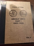 Partial book of Lincoln cents