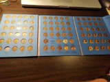 Partial book of Lincoln cents
