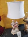 French provincial figural lamp