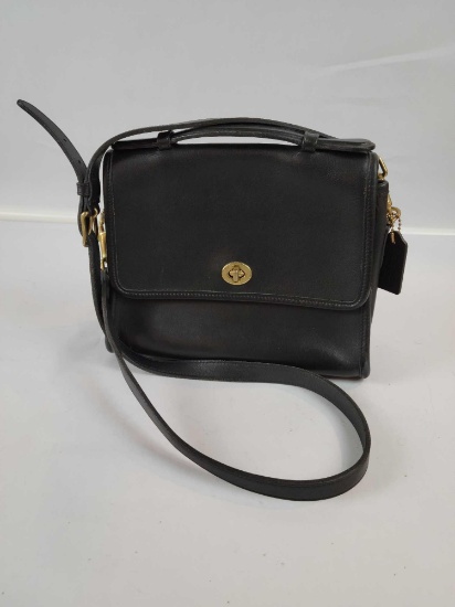Vintage genuine coach leather purse