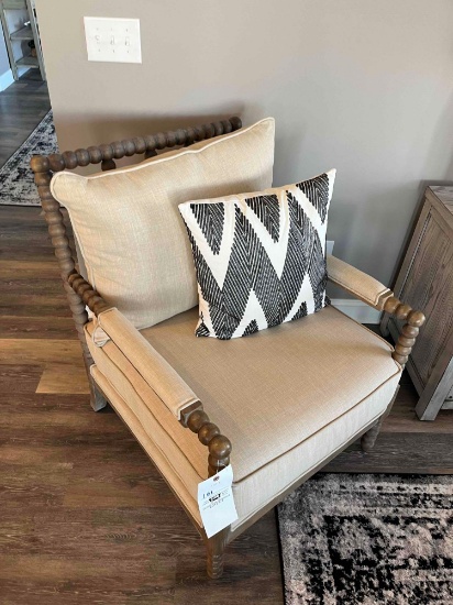 cushioned chair