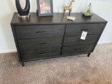 wooden (6) drawer dresser