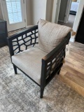 cushioned accent chair
