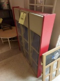3 Upright Display Cases