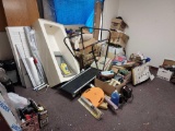 Contents of Room: Treadmill, Chair, Hardware, Ice Cream Machines, Electronics, Bags, & more