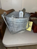 vintage mop bucket