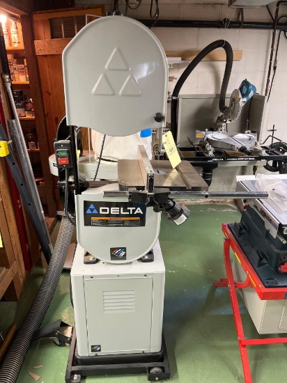 Delta Bandsaw with Delta Tool Cart