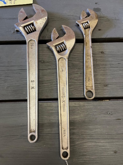 S-K crescent wrenches