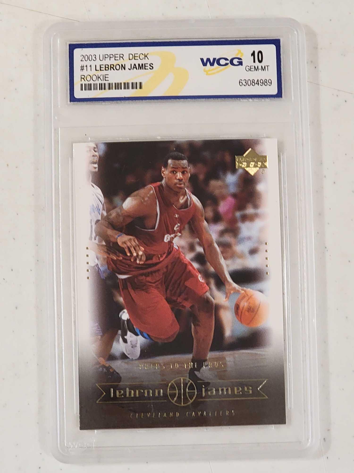 2003 Upper Deck UD LeBron James RC Rookie Card | Proxibid