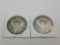 Pair of 1 troy ounce 999 silver coins