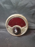 Vintage Stop automobile taillight lamp with glass lens