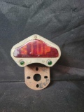 Vintage Beacon Leader Stop taillight lamp with glass lens