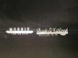 Grady Whitlock Berkley WV and Morris Canton OH metal automobile emblems