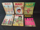 6 1964 Mad Magazines, issues No . 85, 86, 87, 88, 89, 91
