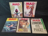 5 1975 Mad Magazines, issues No . 173, 174, 175, 177, 179