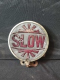 Vintage Reflex Slow automobile taillight lamp with glass lens