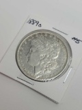 1889o Morgan silver dollar