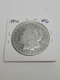 1891o Morgan silver dollar
