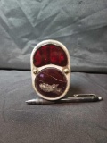 Vintage Realite automobile Stop taillight lamp with glass lens