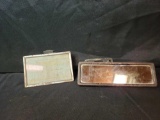 Early Automobile mirror and Sohio protection record card holder