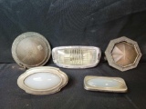 5 Early automobile lights and lenses
