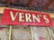 Vern's Plastic Sign