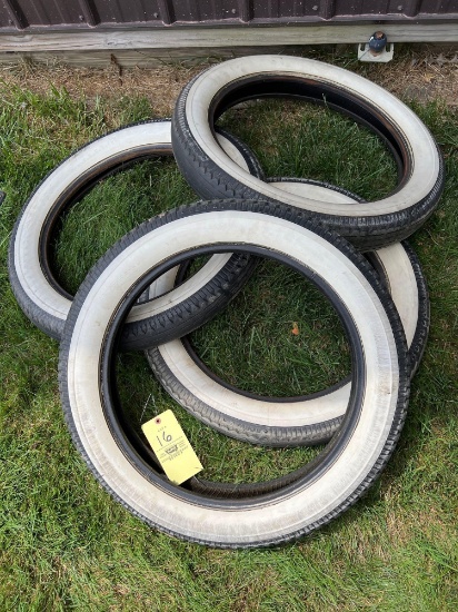 (4) 21 inch Model A Tires
