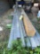 One lot of miscellaneous galvanized tubing and 1-16 foot six by