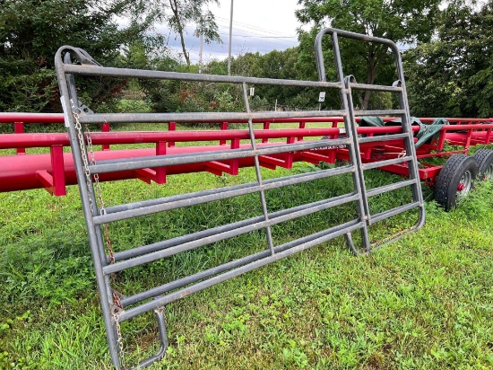 Lot of 2- 12? Preifert premium walk-through gates.